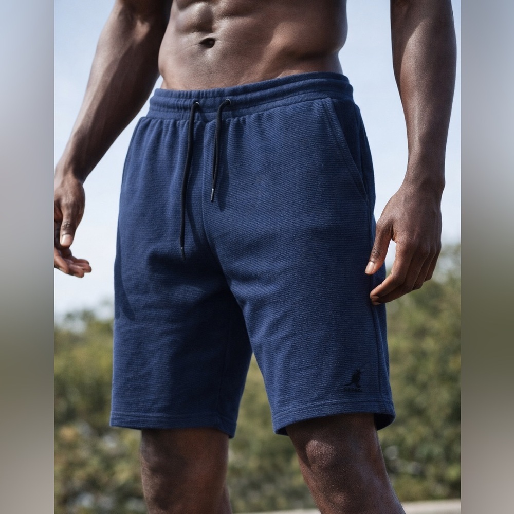 Kangol Men's Navy Blue Shorts, size Medium